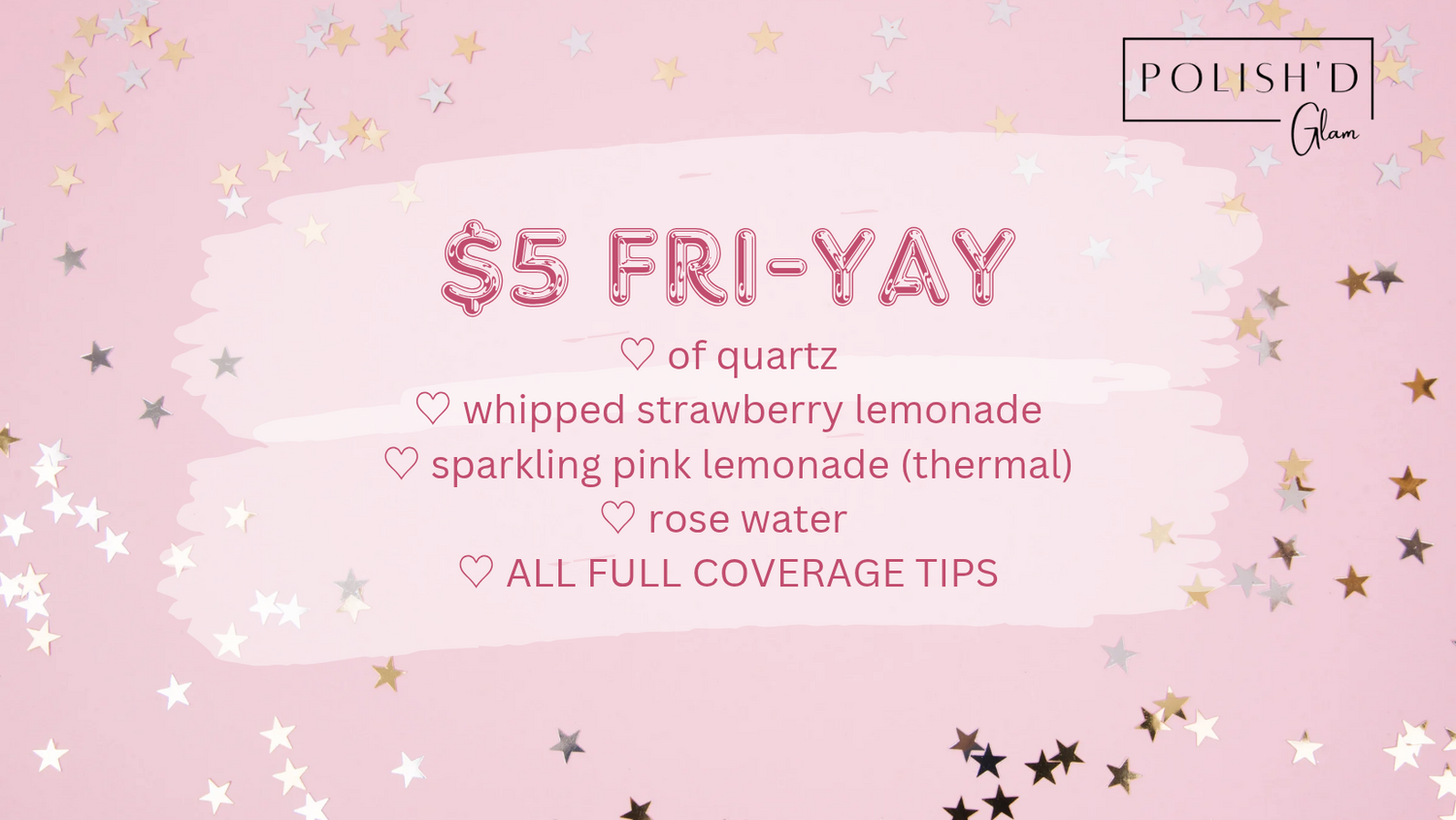 $5 FRI-YAY / MYSTERY DUO