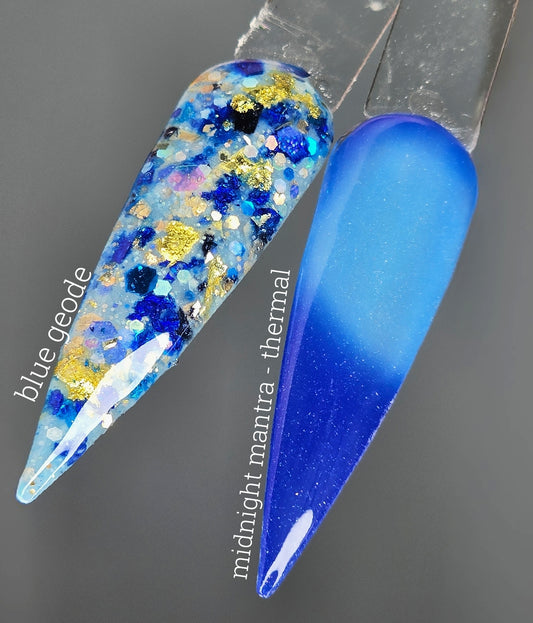 Blue Geode / Midnight Mantra (thermal)