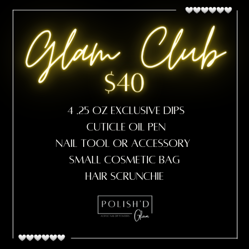 PLEASE PURCHASE SEPERATELY - MAY Glam Club