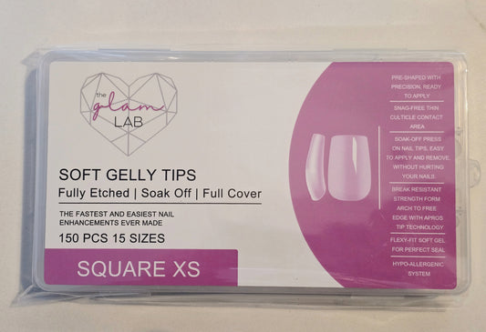 Square Full Coverage Gelly Tips - S