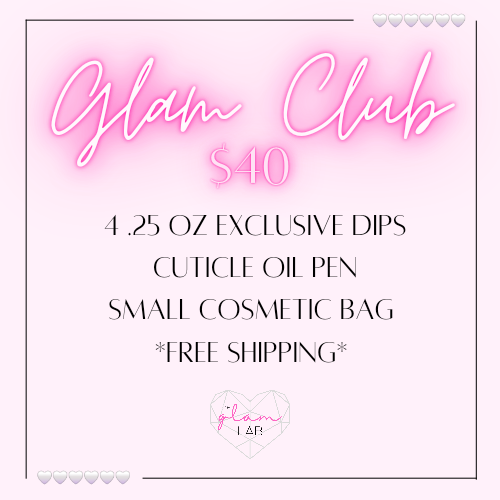 PLEASE PURCHASE SEPERATELY - JANUARY Glam Club